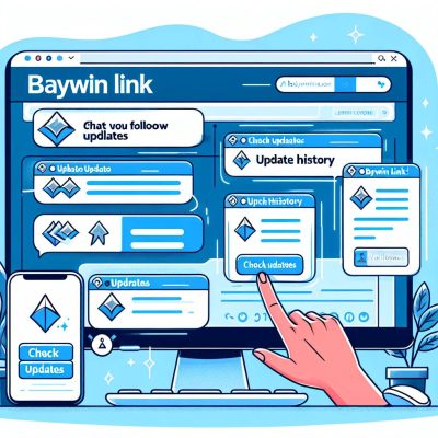 Baywin Link Güncellemeleri Nasıl Takip Edilir?