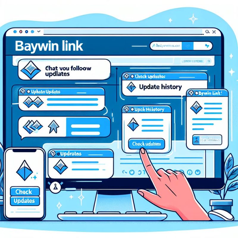 Baywin Link Güncellemeleri Nasıl Takip Edilir?